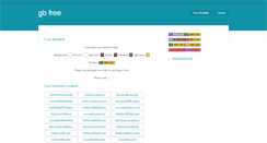 Desktop Screenshot of gbfree.net